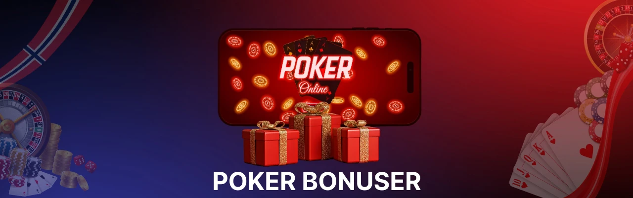 Online poker bonuser og kampanjer