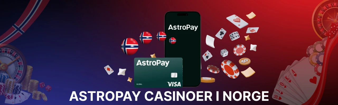 Topp astropay casinoer i norge