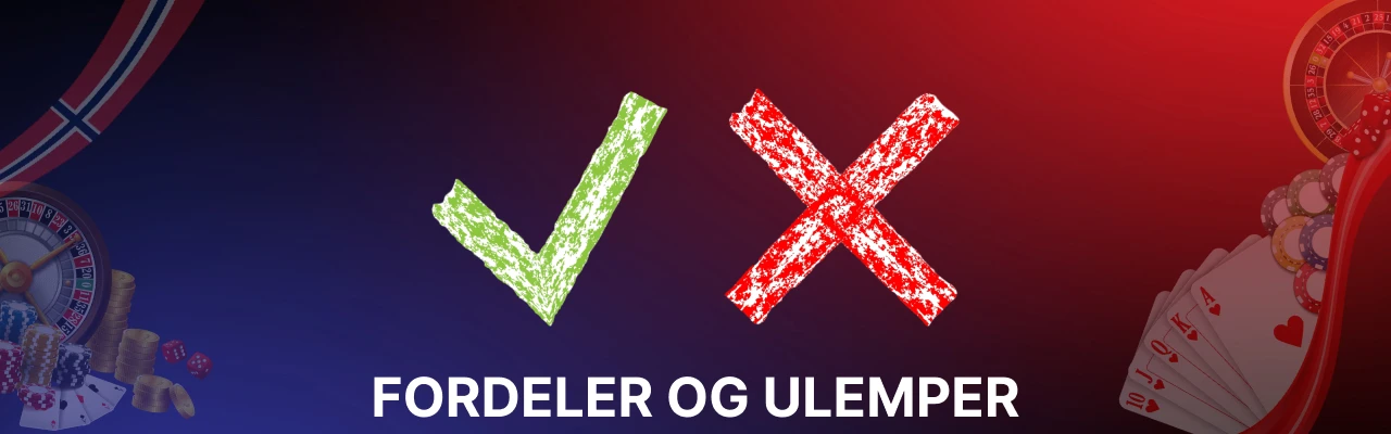 Fordeler og ulemper