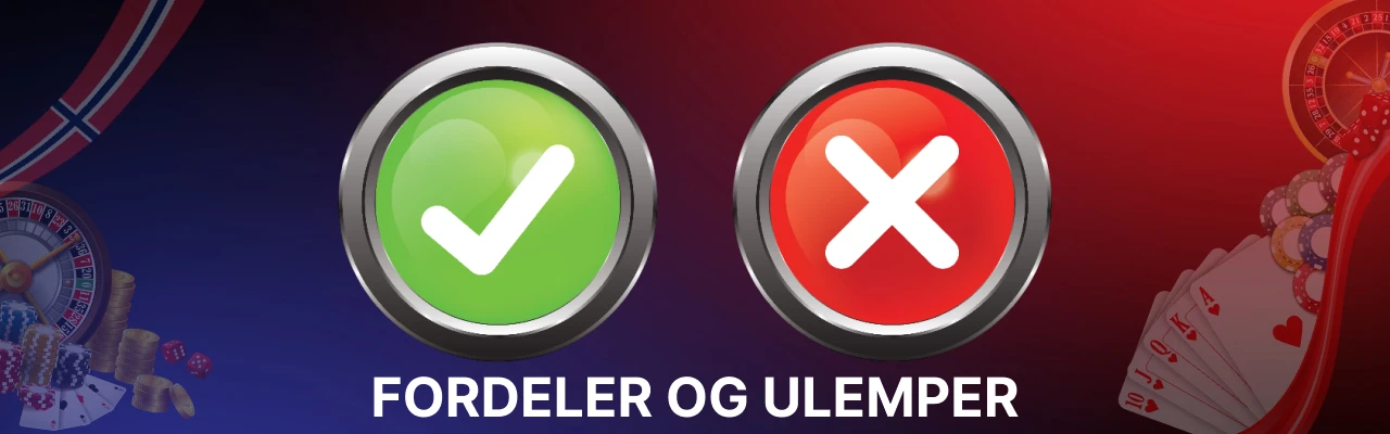 Fordeler og ulemper