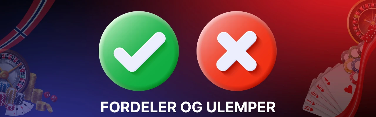 Fordeler og ulemper