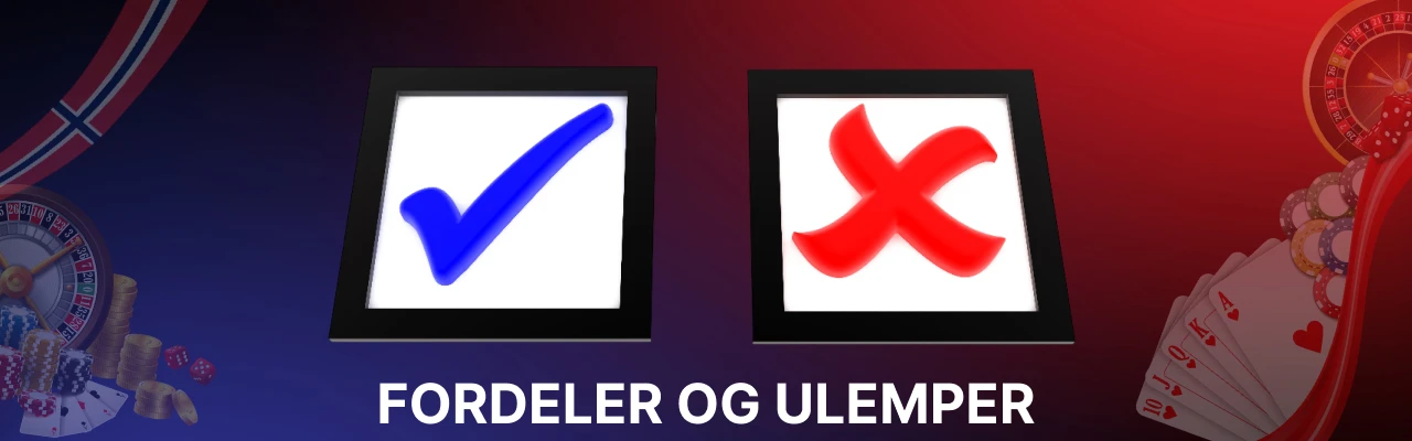 Fordeler og ulemper
