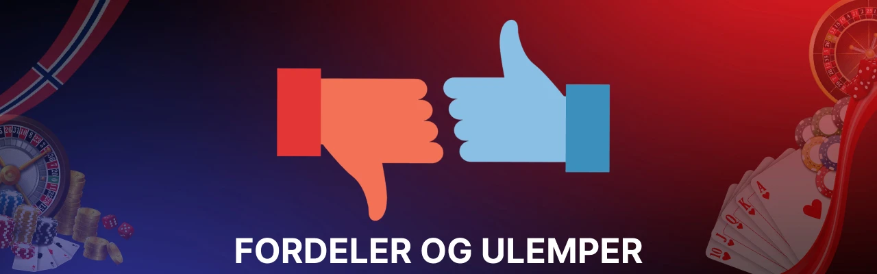 Fordeler og ulemper