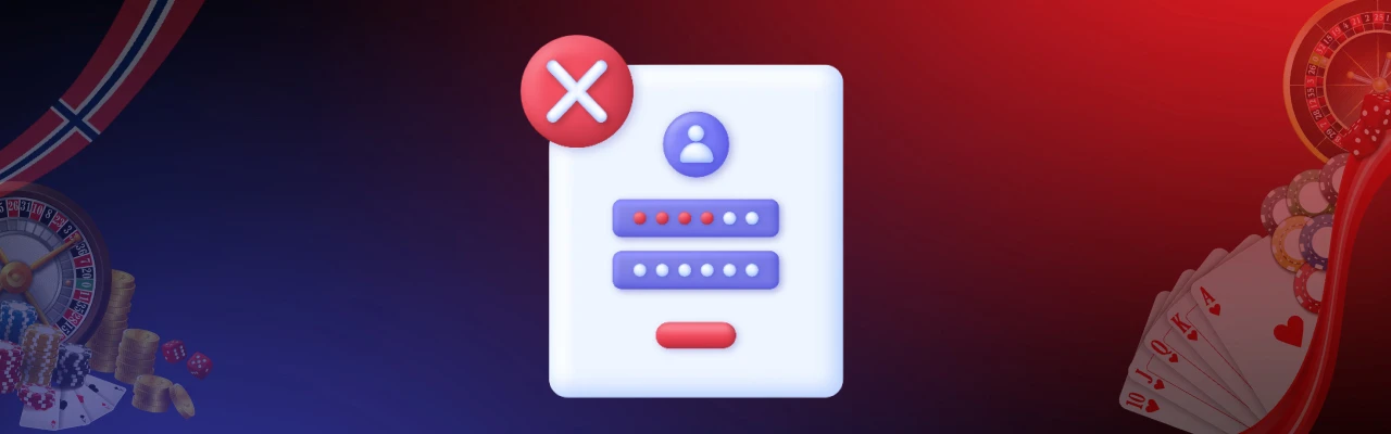Typiske problemer med innlogging