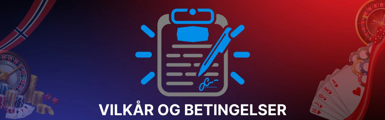 Vilkar og betingelser for gratisspinn