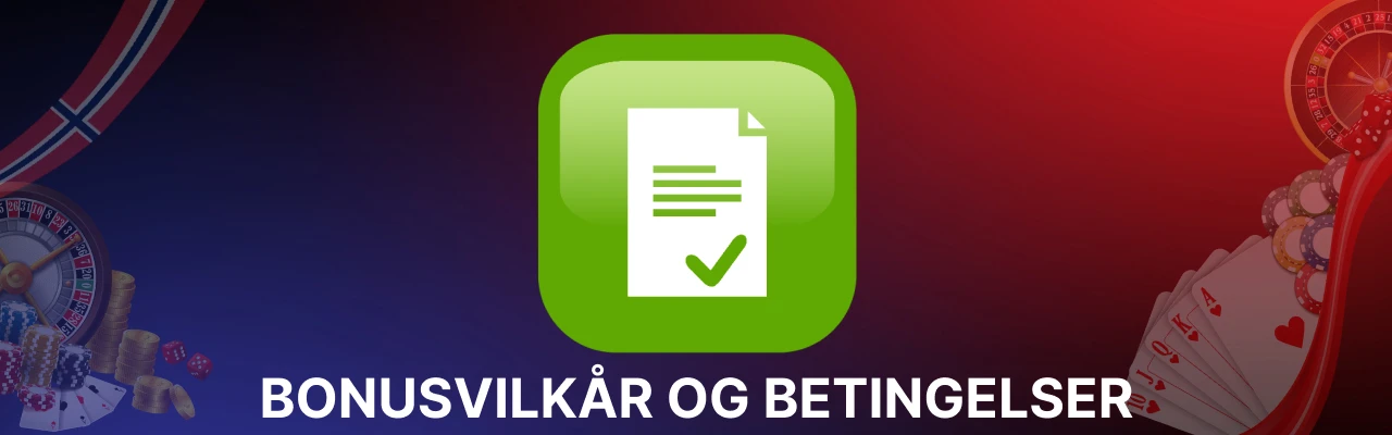 Bonusvilkar og betingelser