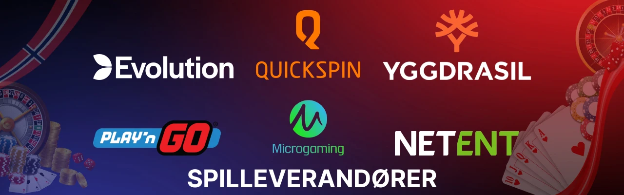 Mest populaere spilleverandorer