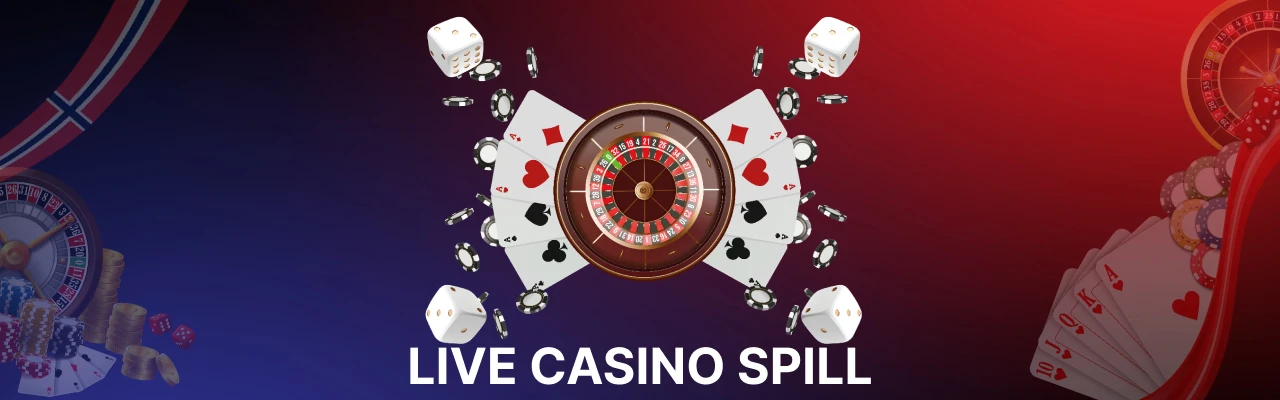 Populaere live casino spill