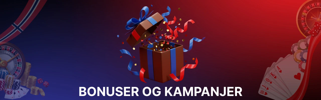 Bonuser hos online casino norge